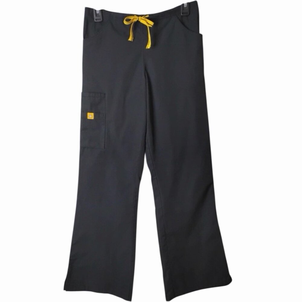 Spread Good Cheer XS Women's Scrub Pants Black